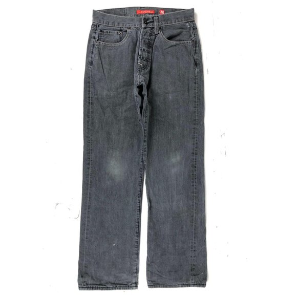 Ed Hardy Embroidered Tiger Pockets Denim Jeans - Picture 2 of 10